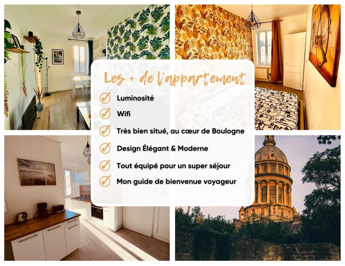 Le Dernier Sou - Proche Vieille Ville - Cosy & Lumineux Boulogne-sur-Mer Exteriör bild